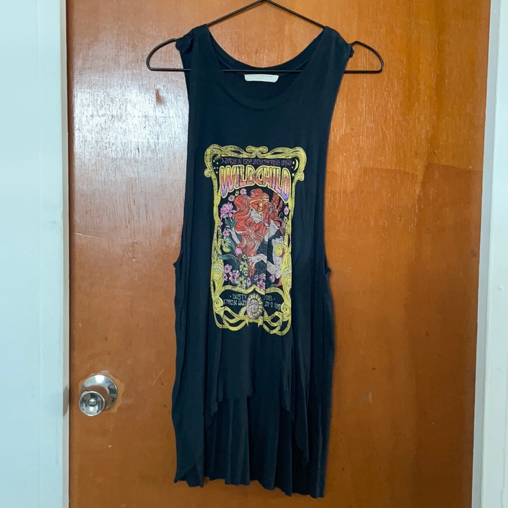 Spell & the Gypsy Collective Wild Child tunic tee size Small